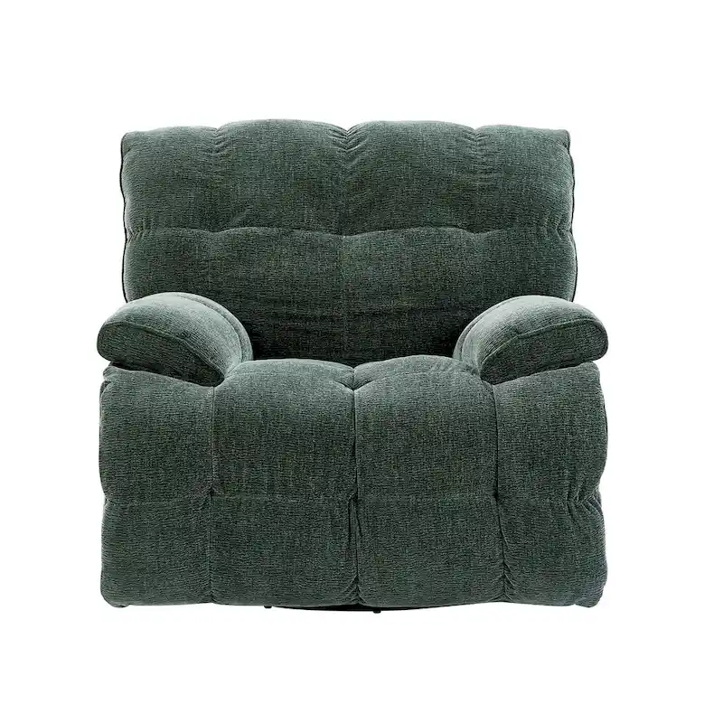 Modern Accent 360 Degree Swivel Armchair Functional Lounge Recline Chair Sofa