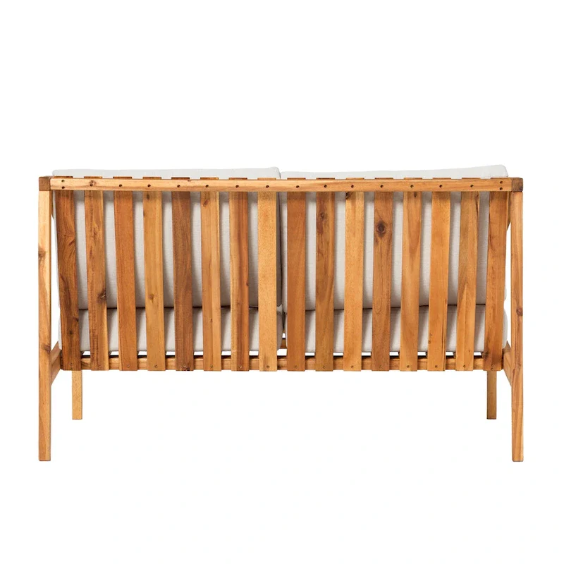 Middlebrook Designs Solid Wood Patio Love Seat