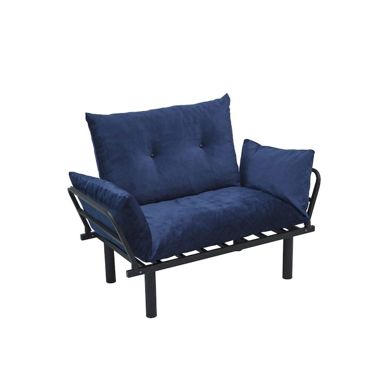 Sadio Metal Frame Loveseat With Removable Cushions