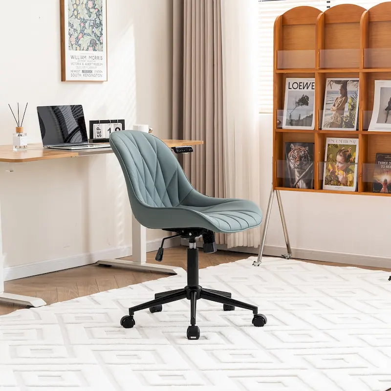 Home Office Desk Chairs with Wheels Rolling Task Computer Chair