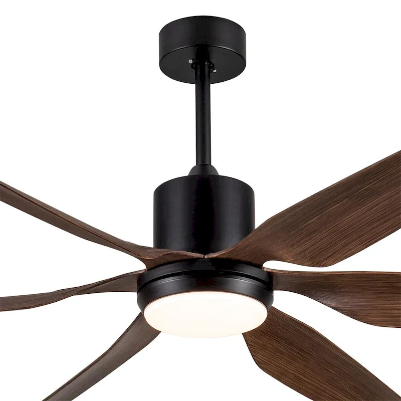 66 Integrated LED Ceiling Fan Lighting with Remote - N/A
