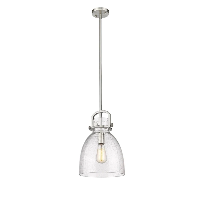 Innovations Lighting Newton Bell - 1 Light 10  Stem Hung Pendant