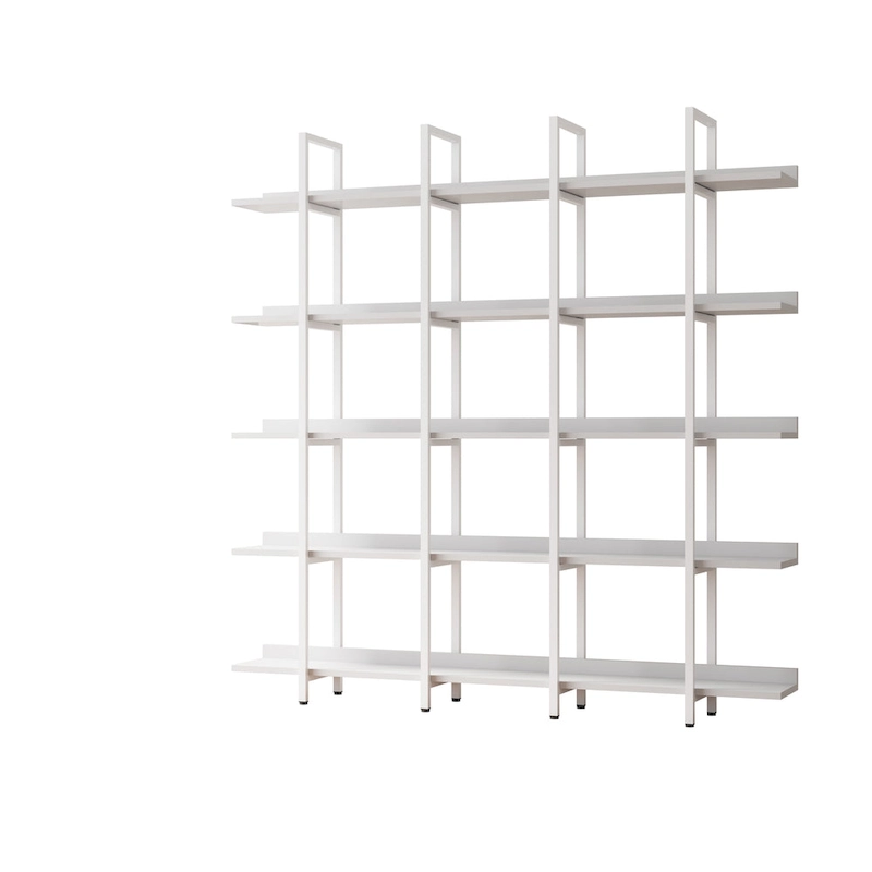 5 Tier Bookcase Home Office Open Bookshelf