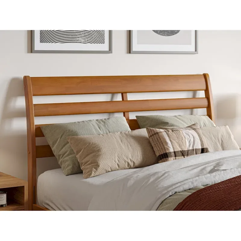 Savannah Solid Wood Headboard with Attachable Charger