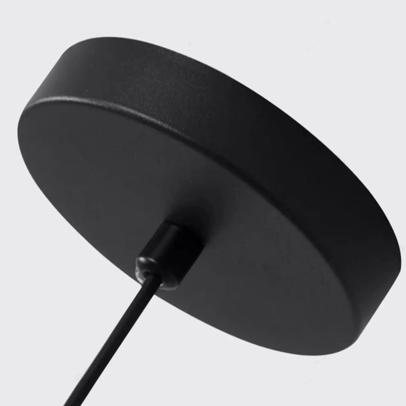 Art Deco Black Metal Geometric Hanging Bedroom Pendant Light