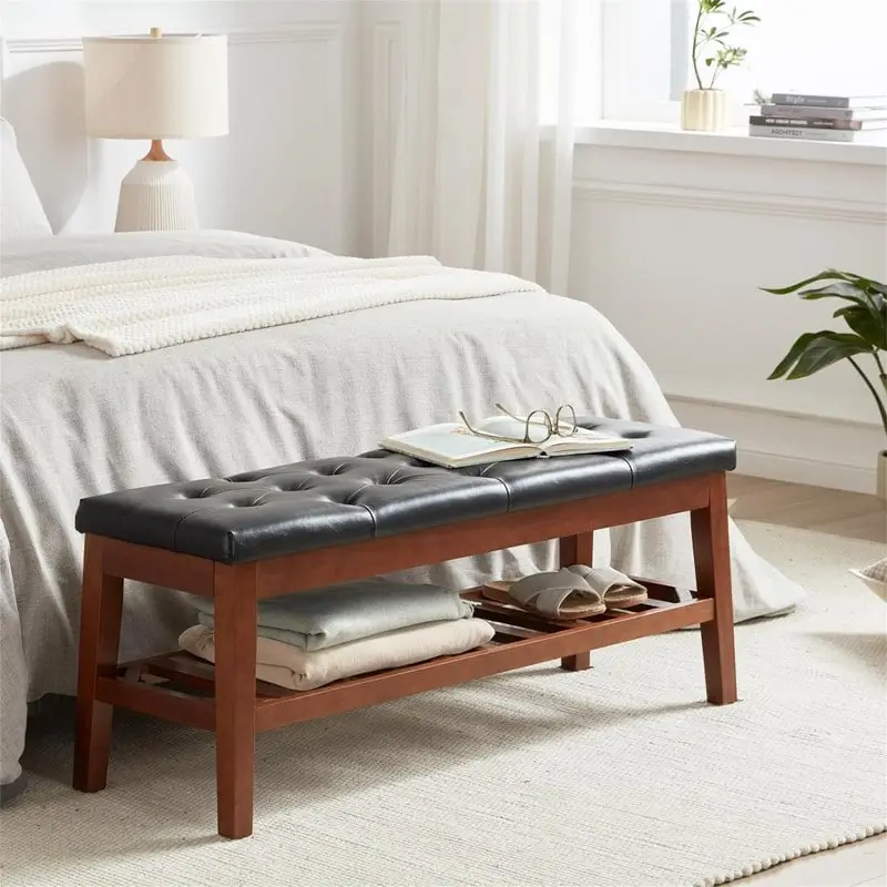 Shoe Bench Entryway - 43.3 D x 14 W x 18 H