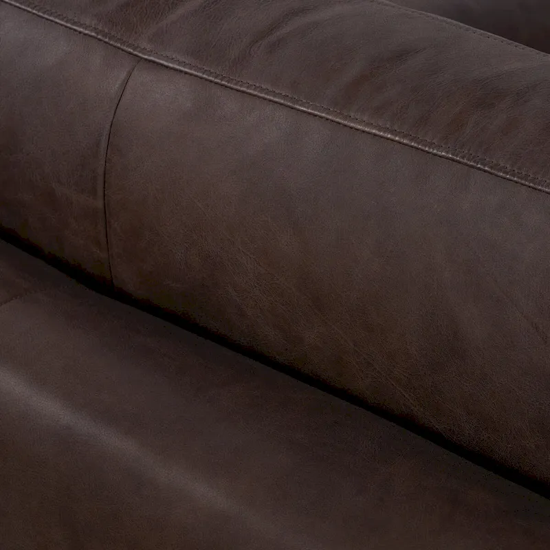 Poly and Bark Napa Lounge Chair - Genuine Italian Leather