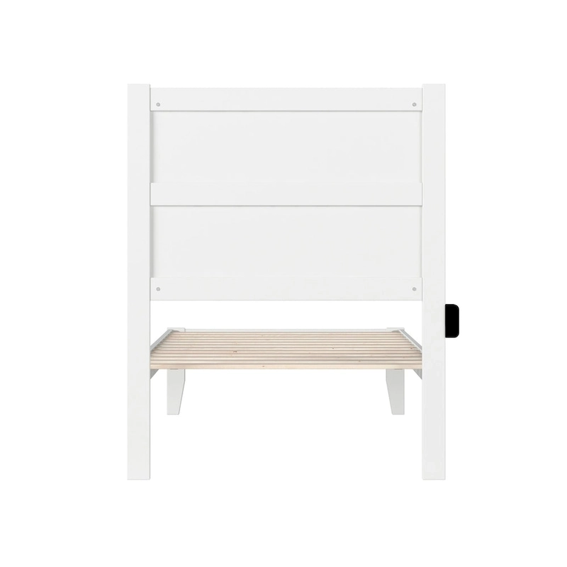NoHo Twin Bed in White