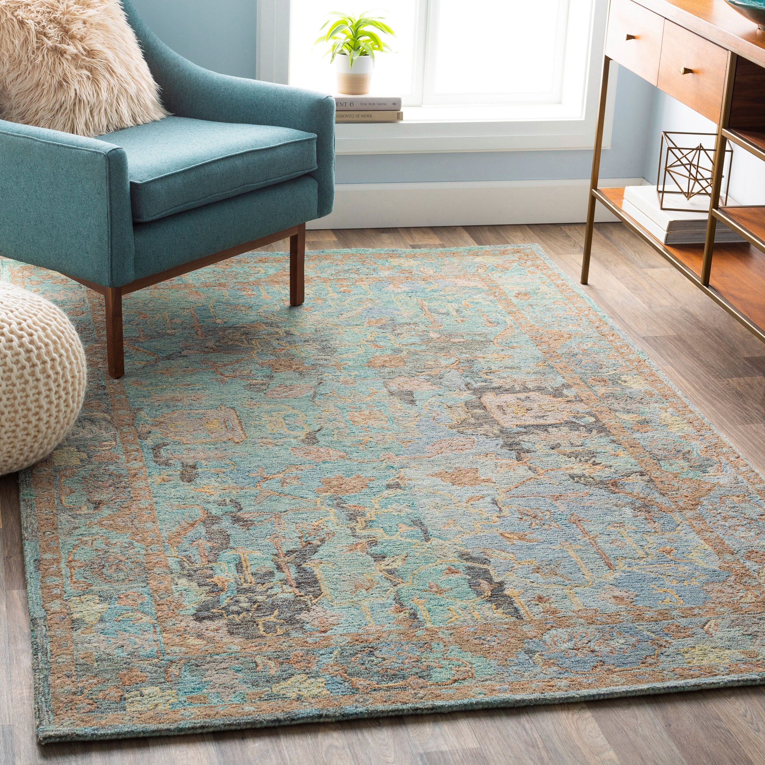 Classic Nouveau Handmade Rug -CSN-1002
