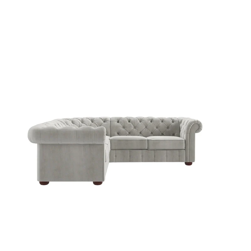 Knightsbridge Scrolled Arm Chesterfield Sectional by iNSPIRE Q Artisan