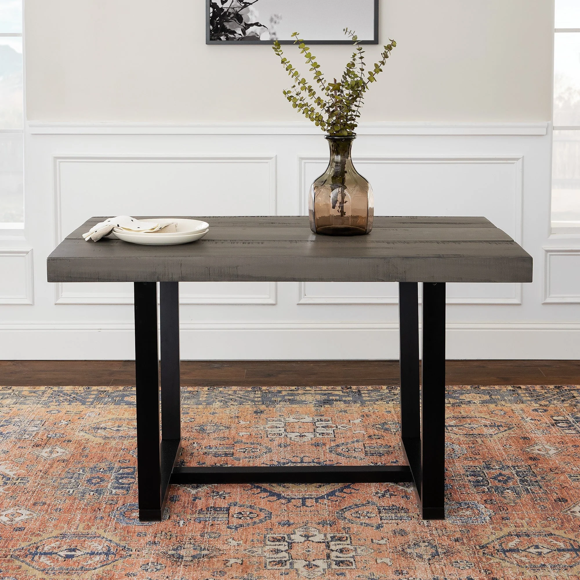 Durango Distressed Wood Dining Table