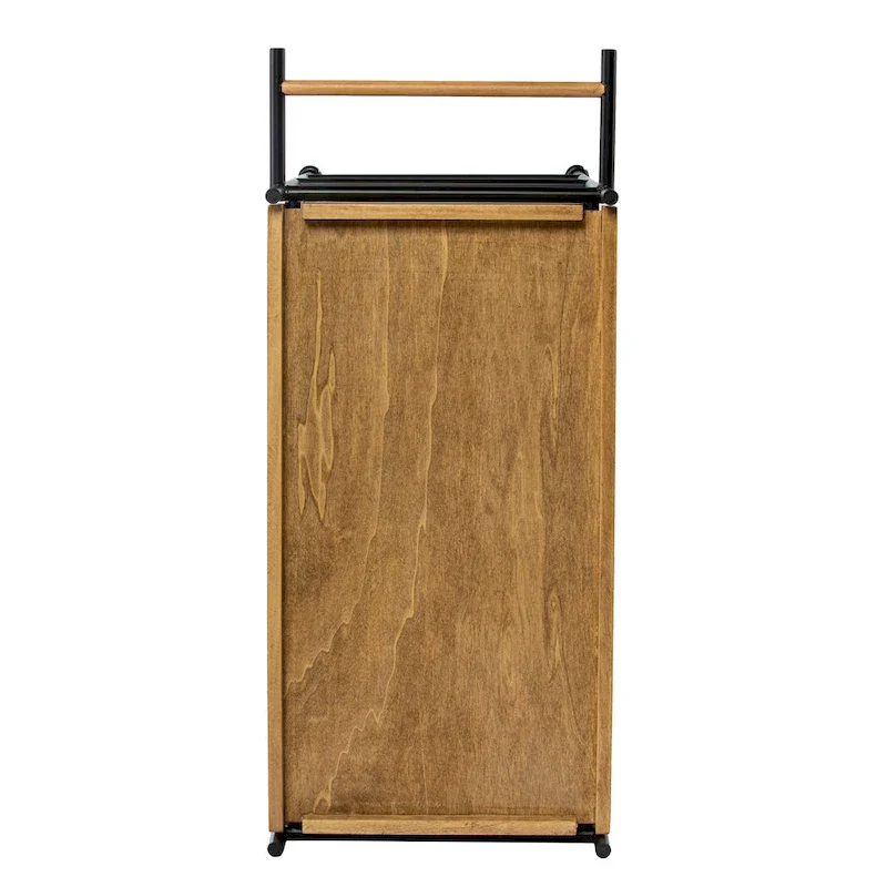 SEI Furniture Livingston Rolling Bar Cart