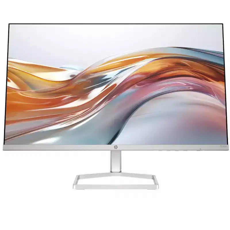 HP Series 5 23.8 inch FHD White Monitor - 524sw 23.8 FHD (1920 x 1080) 48-100