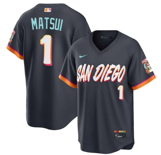 Yuki Matsui San Diego Padres City Connect Stadium Jersey