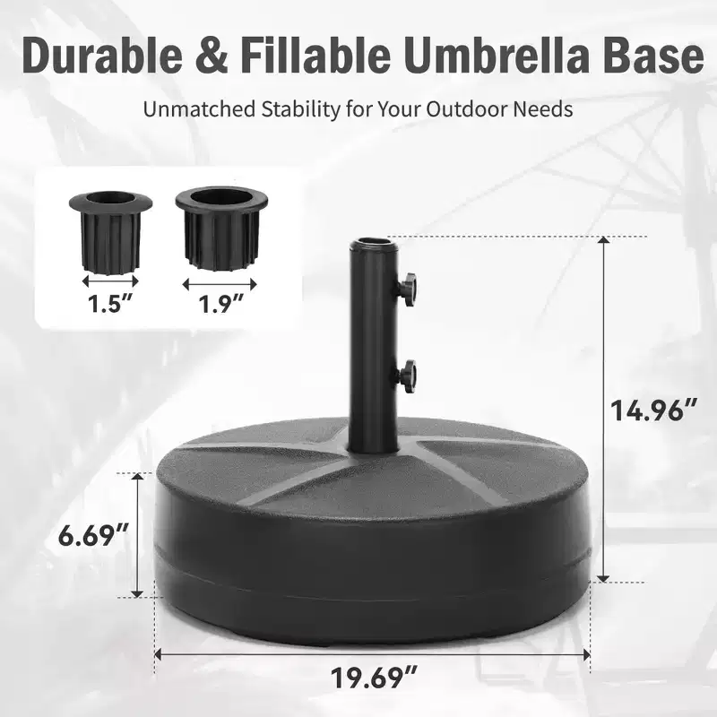 Captiva Designs Umbrella Base