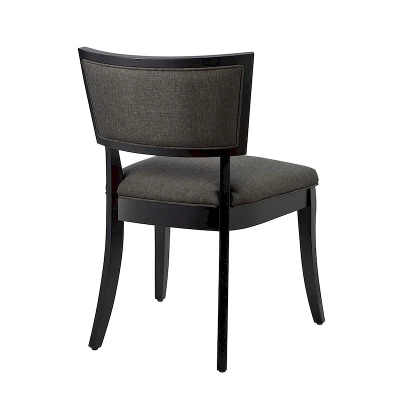 Pristine Upholstered Fabric Dining Chairs - Set of 2