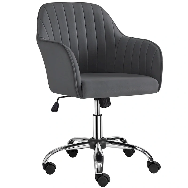 Height-Adjustable Swivel Office Chair