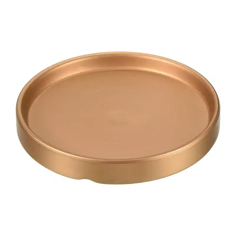 Unique Bargains Indoor Outdoor Glazed Ceramic Round Plant Pot Saucer 1 Pc