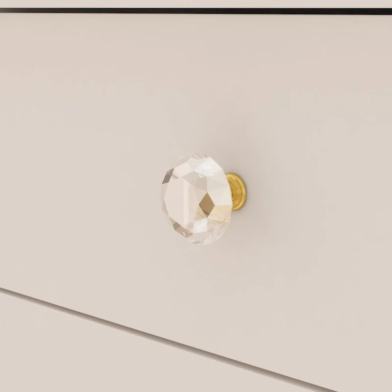 Luxurious LED Makeup Vanity with 9 Drawers Elegant Makeup Station