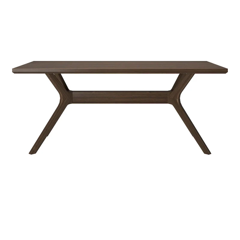 Plank and Beam Verso Cross Leg Rectangular Dining Table - 72