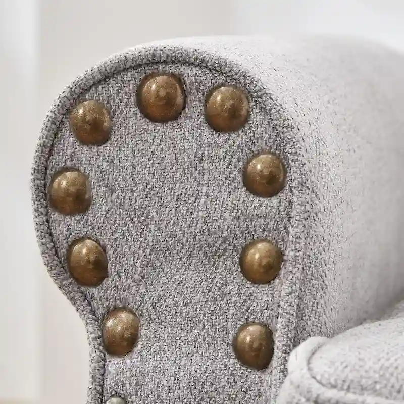 Classic Upholstered Accent Chair Set of 2