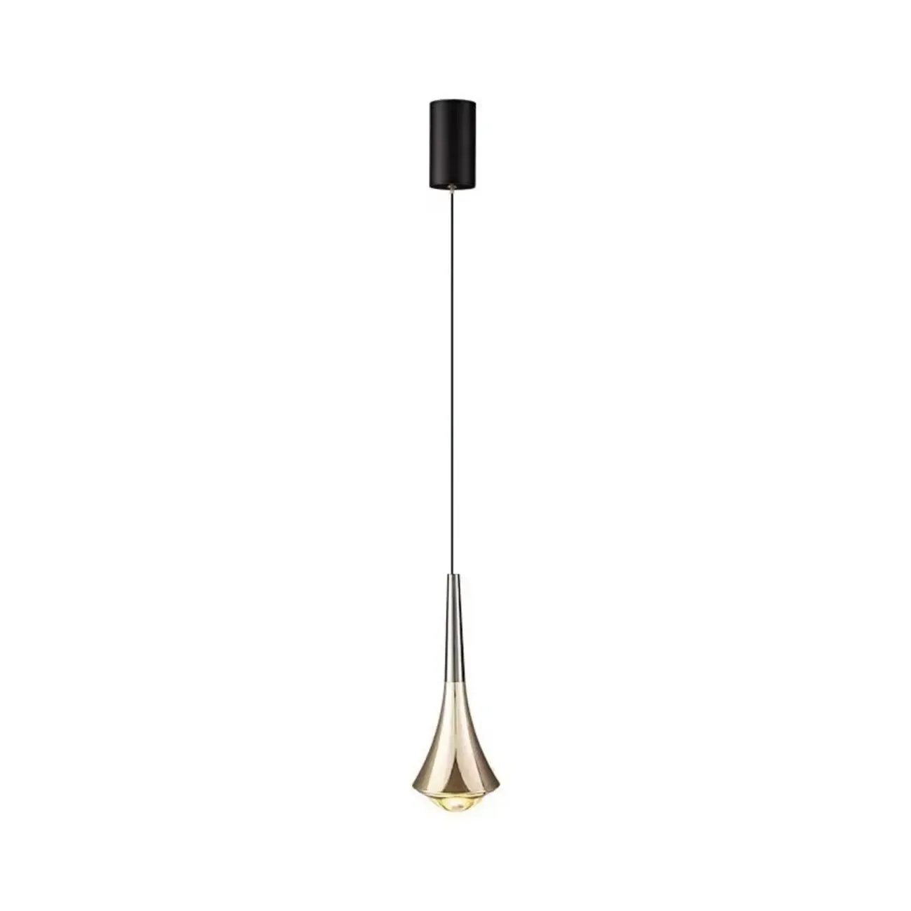 Bedside Metal Pendant Light with Third Gear Dimming