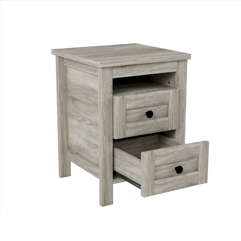 3-Pieces Full Bedroom Sets with Nightstand and Dresser