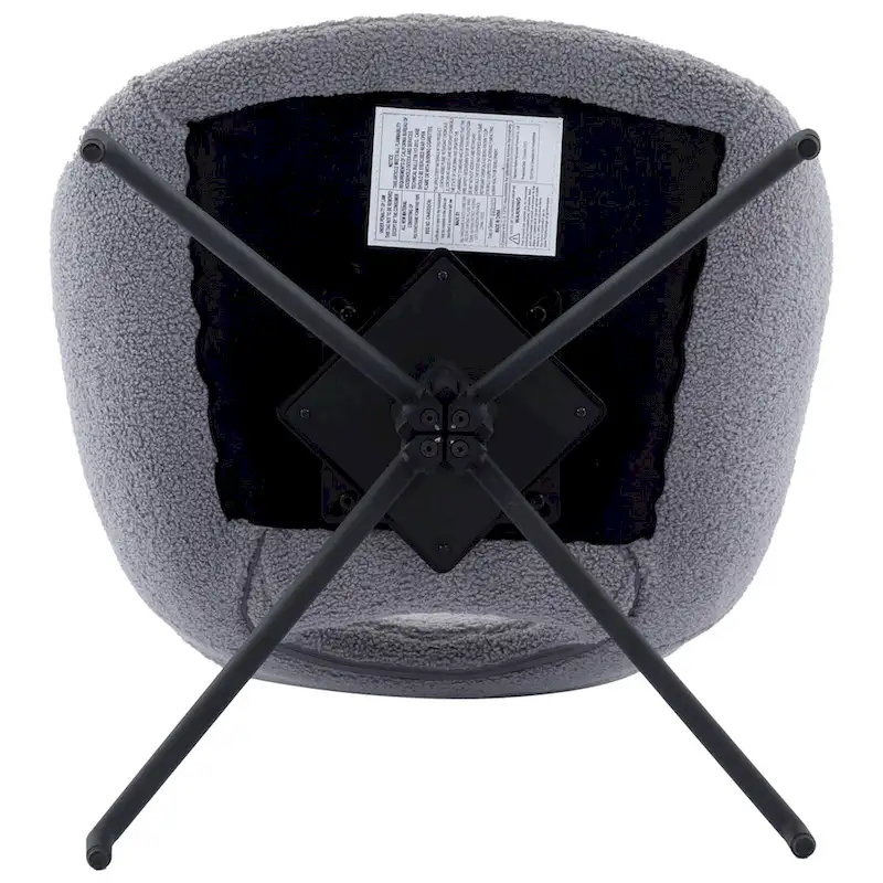 Swivel Dining Accent Chairs Set of 2 - N/A