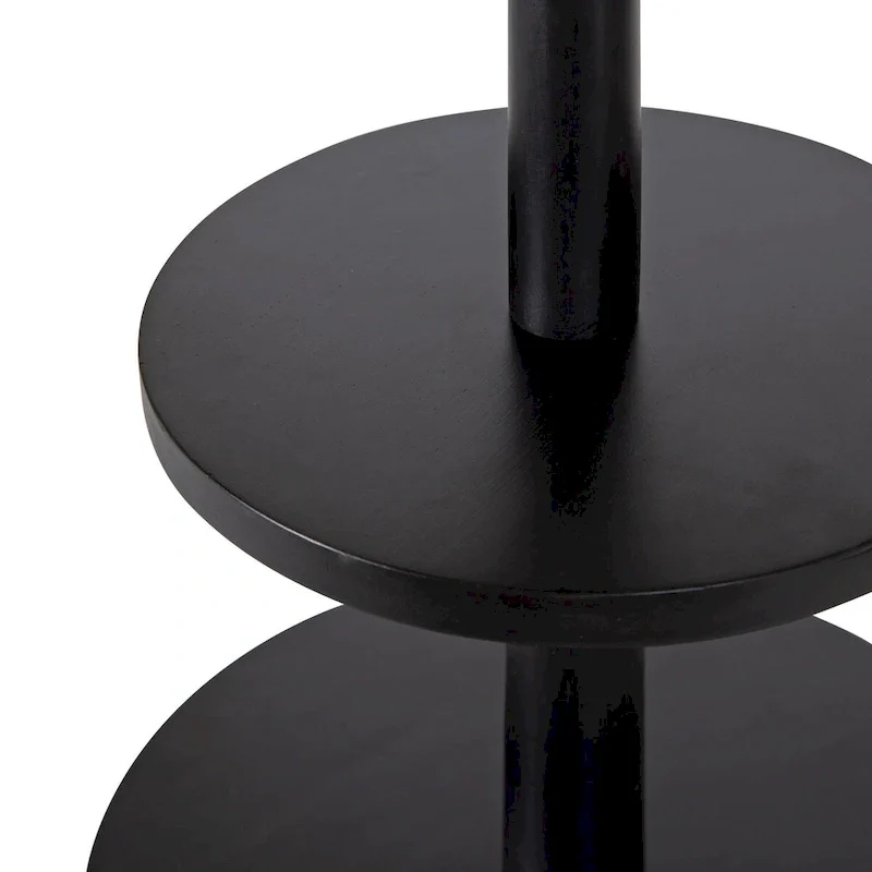 Kate and Laurel Praxis Wood Tiered Tray