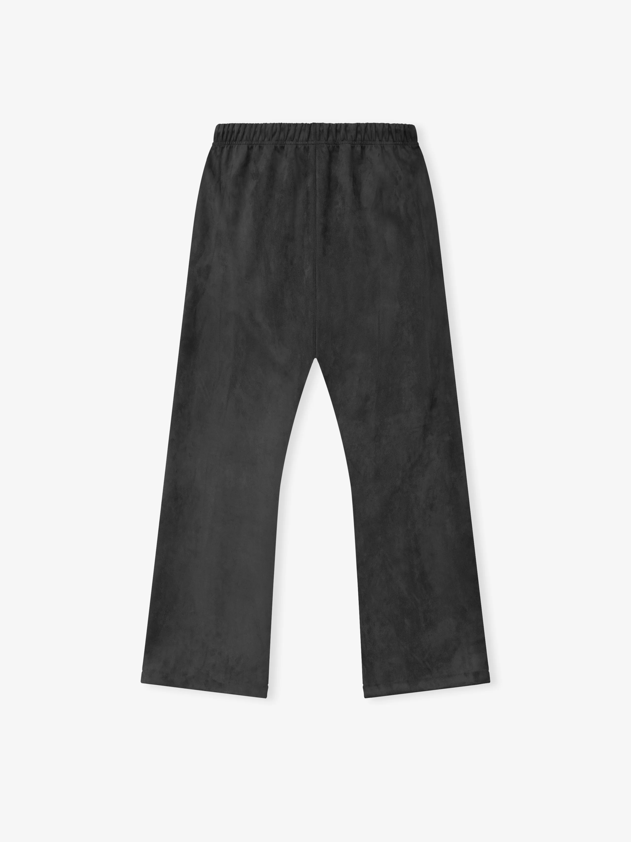 Suede Fleece Flare Sweatpant