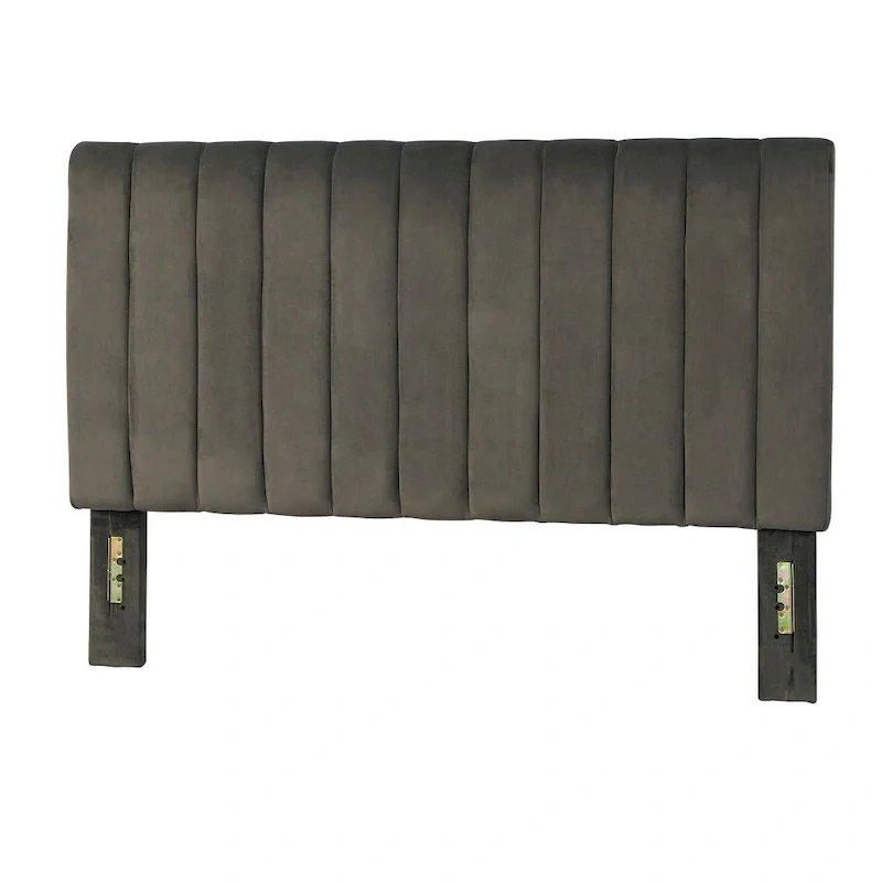Lifestorey Teagan Queen Channel Upholstered Headboard