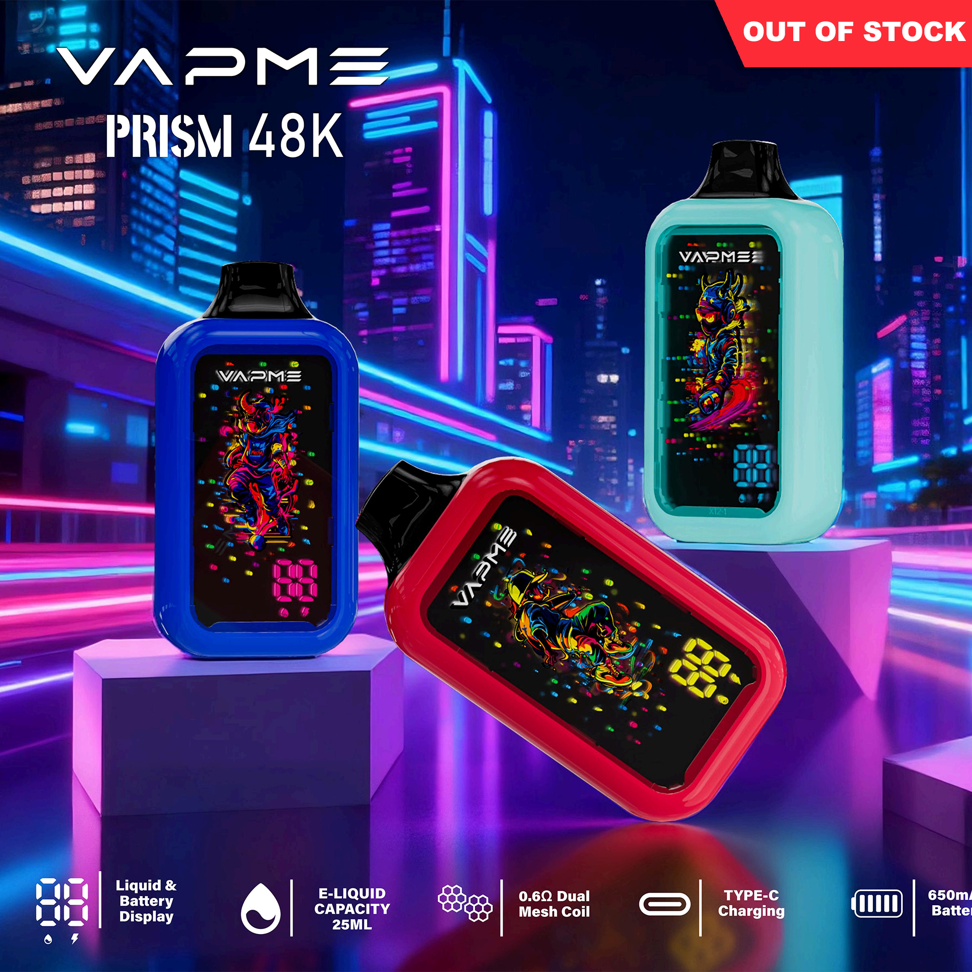 VAPME PRISM 48000 - AMERICA STOCK