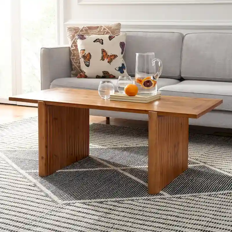Assel Rectangle Coffee Table 47W x 23D x 18H