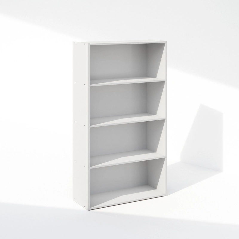 Furinno Simple Open Shelf, Bookcases, 4-Tier