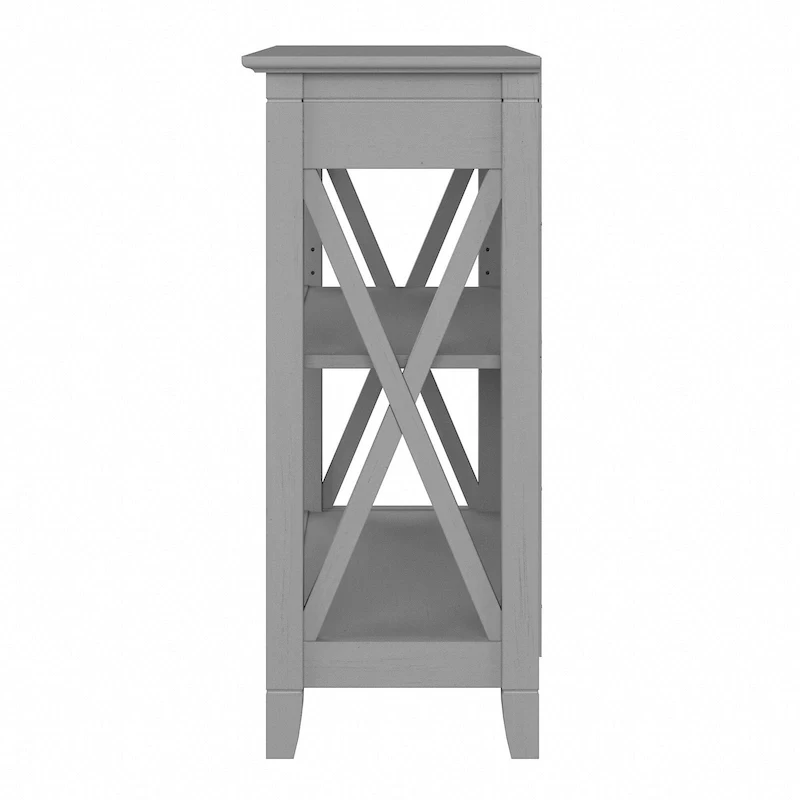 Key West Small 2 Shelf Bookcase by Bush Furniture