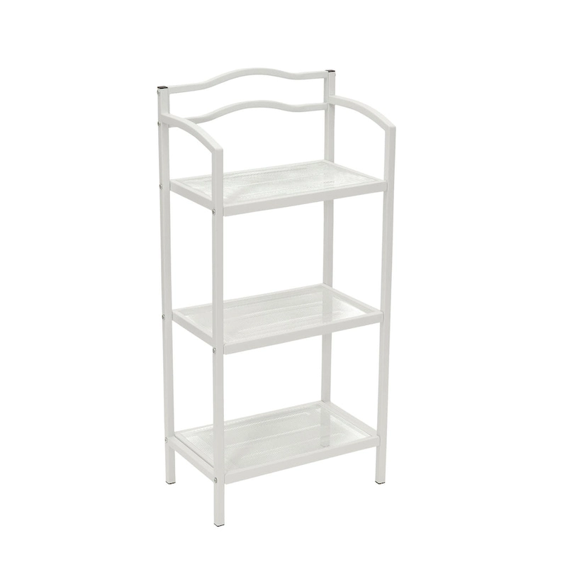 Household Essentials 3-Tier Metal Bathroom Storage Shelf - 10.5 L x 17.0 W x 35.0 H