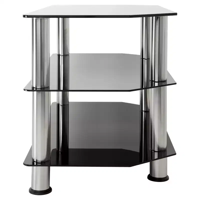 AVF Glass Shelves TV Stand for TVs up to 42" Black