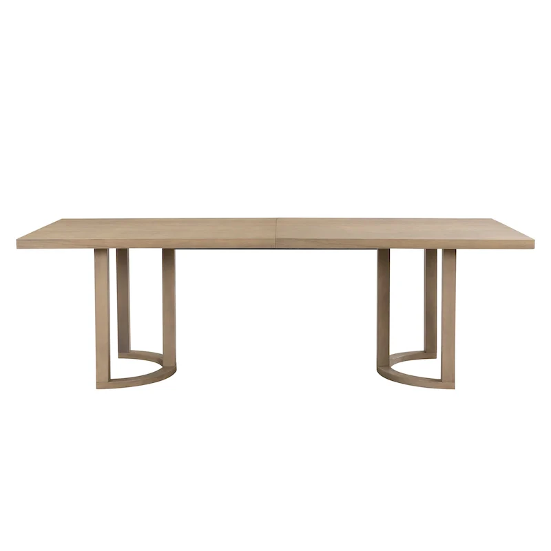 Kenneth Modern 95-Inch Dining Table with U-Shaped Trestle Base by Christopher Knight Home