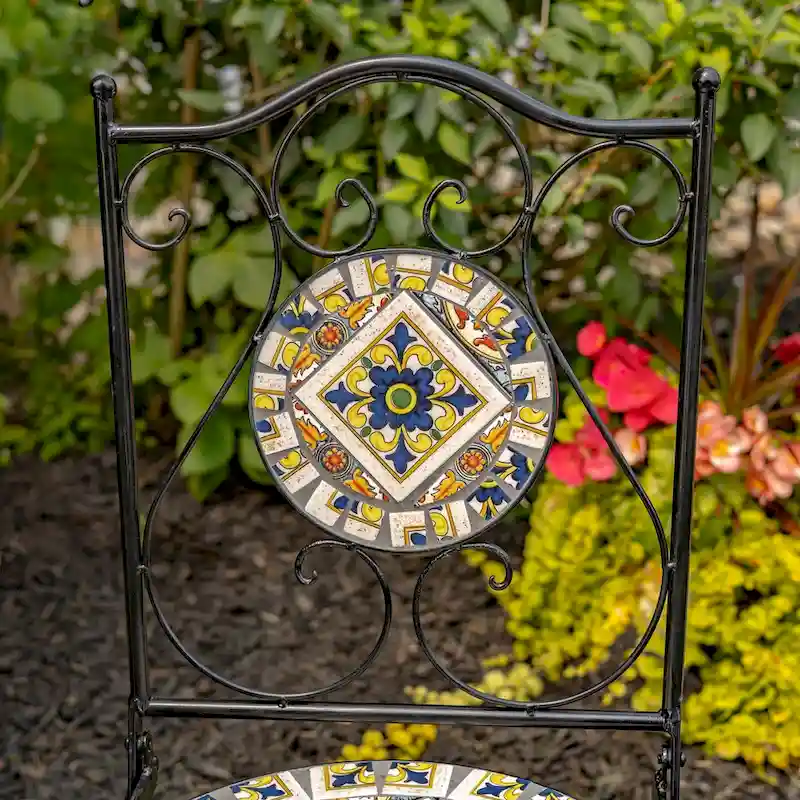 Mosaic Bistro Sets - 23.5x23.5x29.75