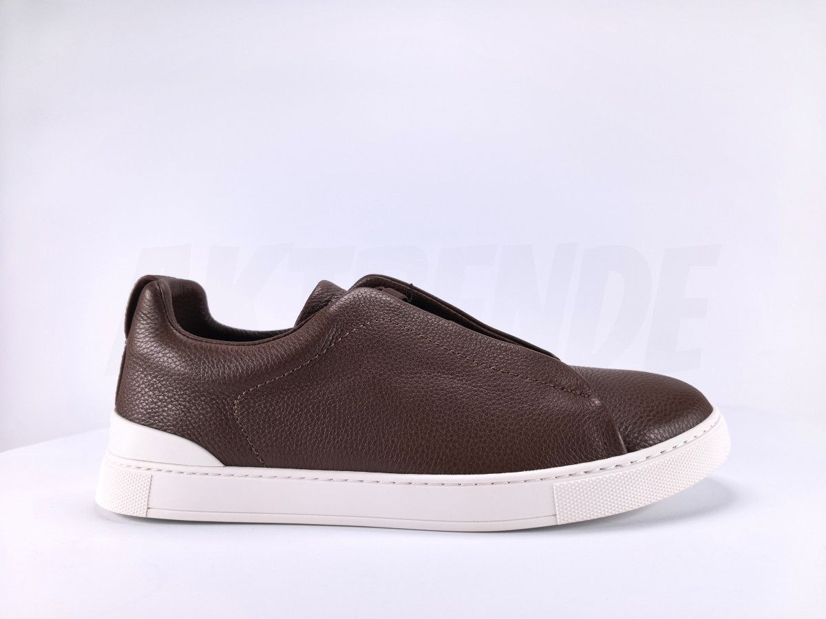 ZEGNA Triple Stitch™ SECONDSKIN Low-Top Luxury Leisure Sneaker - Aktrende