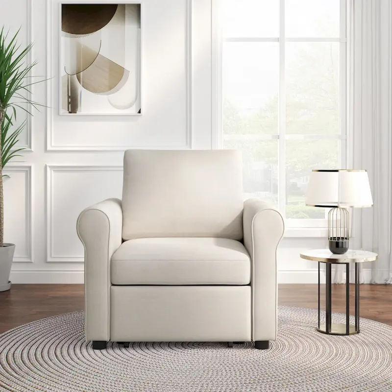 3-in-1 Convertible Sleeper Chair Bed