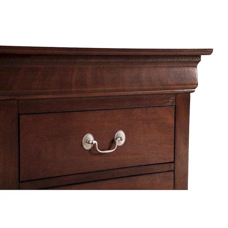 2-drawer Wooden Nightstand