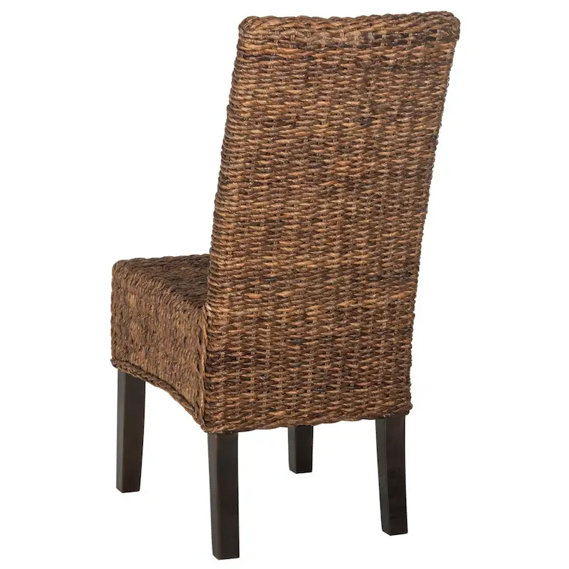 SAFAVIEH Meline Natural Dining Chair (Set of 2) - 17.3  x 24  x 38.5  - 17Wx24Dx39H