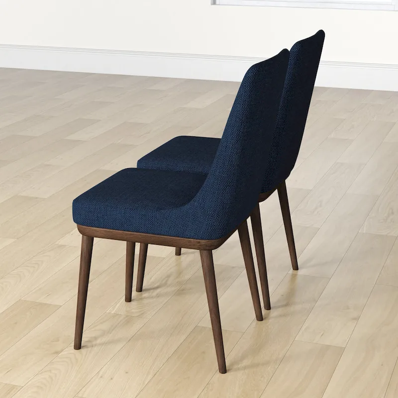 Belladonna Mid-Century Modern Dining Chairs (Set of 2)