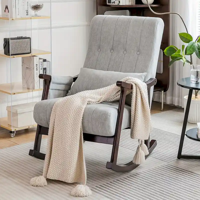 Solid Wood Rocking Chair