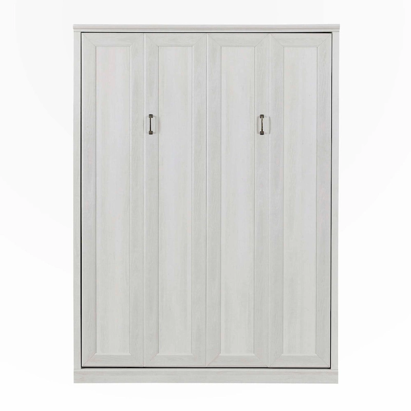 Full Size Murphy Wall Bed Cabinet Space-Saving Bed Perfect