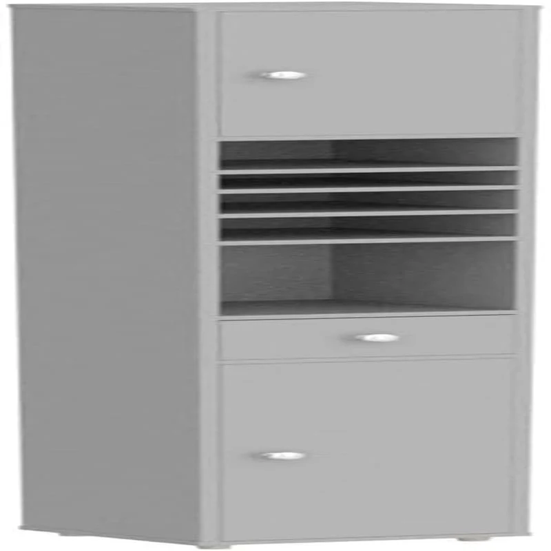 Black Bathroom Tall Cabinet - 7.87 D x 7.87 W x 70.87 H