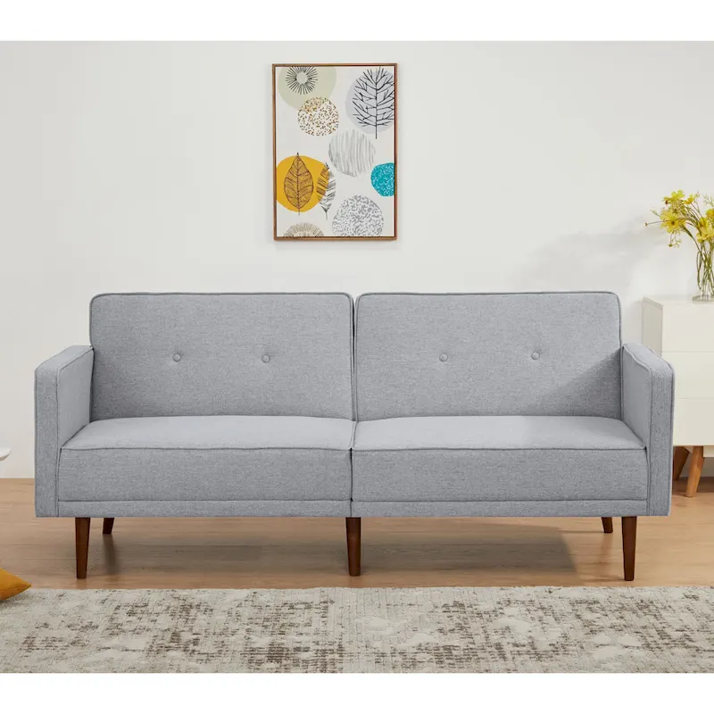 Mustard / Moonlight / Charcoal / Velvet Blue / Tobacco / Green Convertible Sofa Bed – Seats 3