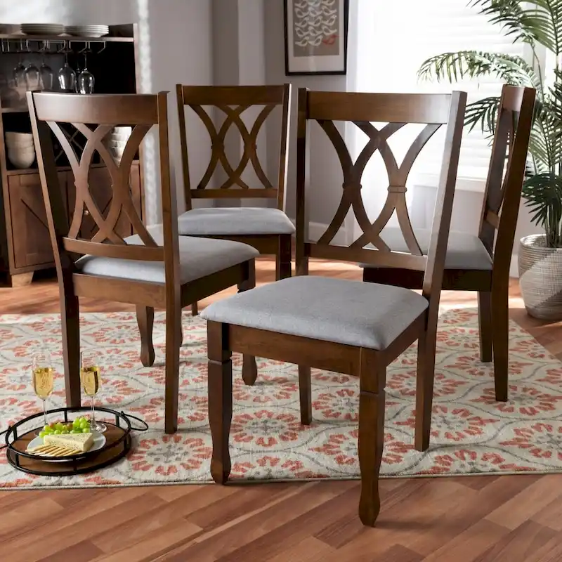 Copper Grove Nelson Armless Cushioned Dining Chairs