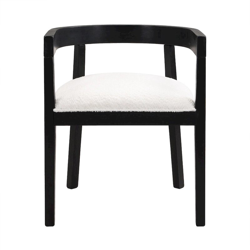 Ladieu Fabric and Wood Tub Dining Chairs Set of 2by Christopher Knight Home